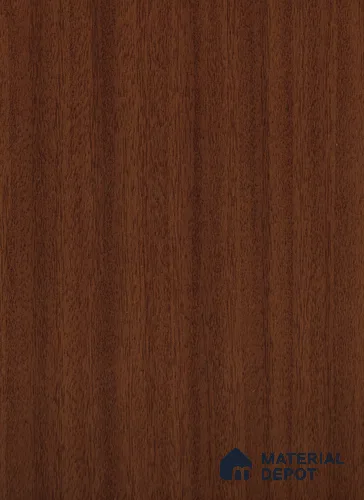 Wooden Look 83541 GL Sapeli 8 ft x 4 ft High Gloss Finish Liner Laminate - 0.8 mm | Suitable for TV Unit, Wardrobe, Kitchen Cabinets