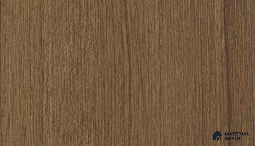 Wooden Look 84456 GL Burma Teak 8 ft x 4 ft Glossy Finish Liner Laminate - 0.8 mm | Suitable for TV Unit, Wardrobe, Kitchen Cabinets