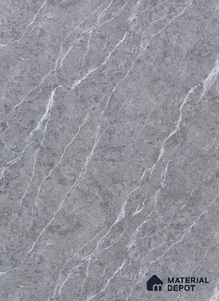 84845 LP Brucite Marble 8 ft x 4 ft Texture Finish Liner Laminate - 0.8 mm | Suitable for TV Unit, Wardrobe, Kitchen Cabinets