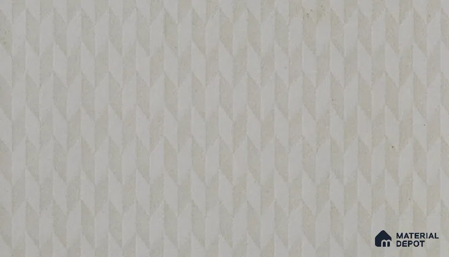 Patterned Look 85821 SU White Saville 8 ft x 4 ft Texture Finish Liner Laminate - 0.8 mm | Suitable for Bedroom, TV Unit, Wardrobe