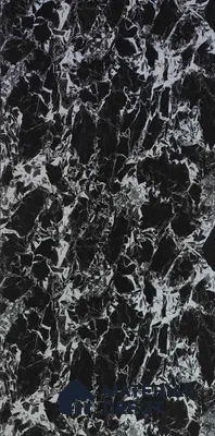 3895 SI Black Marble 8 ft x 4 ft Texture Finish Decorative Laminate - 1 mm  | Suitable for TV Unit, Wardrobe, Kitchen Cabinets | Matching Edgeband Code - (Rehau - 753P) | (E3 - 2526 MT)
