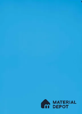 3241 HG Blue Blush 8 ft x 4 ft High Gloss Finish Decorative Laminate - 1 mm  | Suitable for TV Unit, Wardrobe, Kitchen Cabinets | Matching Edgeband Code - (Rehau - 112349) | (E3 - 1030 HG)