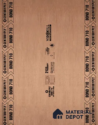 Bond Shield BWP CenturyPly 8 ft x 4 ft Plywood - 9 mm (21 Years Warranty)