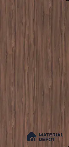 Wooden Look 421 KM Classic Walnut 8 ft x 4 ft Texture Finish Decorative Laminate - 1 mm | Suitable for TV Unit, Wardrobe, Kitchen Cabinets