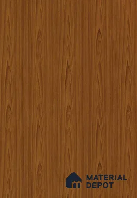 Wooden Look 446 SU Colet Teak 8 ft x 4 ft Suede Finish Decorative Laminate - 1 mm | Suitable for TV Unit, Wardrobe, Kitchen Cabinets