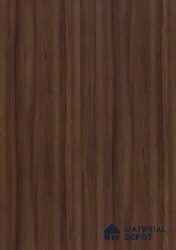 Wooden Look 3957 SU Coria Walnut 8 ft x 4 ft Suede Finish Decorative Laminate - 1 mm | Suitable for TV Unit, Wardrobe, Kitchen Cabinets
