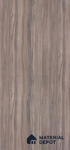 Wooden Look 4524 SU Derby Walnut 8 ft x 4 ft Suede Finish Decorative Laminate - 1 mm | Suitable for TV Unit, Wardrobe, Kitchen Cabinets