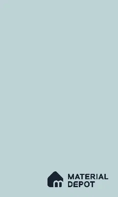 Pale Blue Solid Colors Look LM 19618 8 ft x 4 ft Glossy Finish ASA Laminate - 1.25 mm | Suitable for Living Room, Kitchen, Office