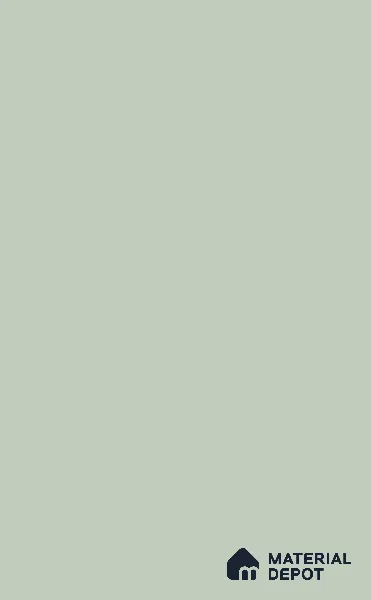 Pale Sage Green Solid Colors Look LM 19636 8 ft x 4 ft Glossy Finish ASA Laminate - 1.25 mm | Suitable for Living Room, Kitchen, Office