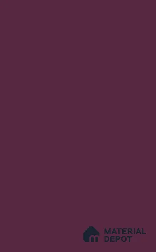 Plum Purple Solid Colors Look LM 19646 8 ft x 4 ft Glossy Finish ASA Laminate - 1.25 mm | Suitable for Living Room, Kitchen, Office