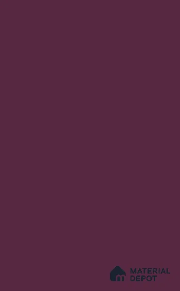 Plum Purple Solid Colors Look LM 19646 8 ft x 4 ft Glossy Finish ASA Laminate - 1.25 mm | Suitable for Living Room, Kitchen, Office
