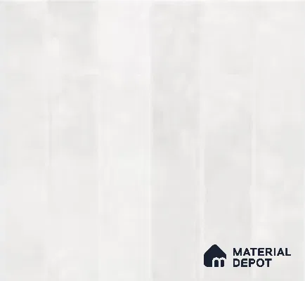Faux Subway Wall Tile TL 06789 Bali Moonlight 1 ft x 1 ft White Ceramic Matte Finish Tile - 10 mm | Ideal for Bathroom, Kitchen | Please Expect a Slight Variation of Pattern