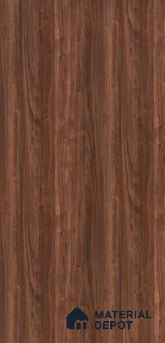 Wooden Look 4527 N Leping Walnut 8 ft x 4 ft Texture Finish Decorative Laminate - 1 mm | Suitable for TV Unit, Wardrobe, Kitchen Cabinets