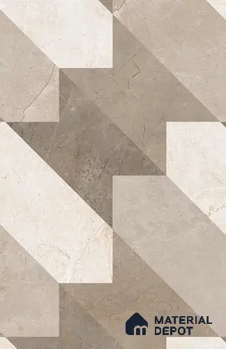 Brown Highlighter Wall Tile TL 06750 B Gravier Legacy Dune Etch 800x1600 mm Vitrified Carving Matte Finish - 9 mm | | Suitable for Living Room, Bedroom, Bathroom