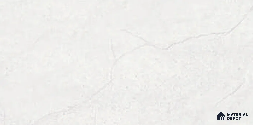 White Marble Wall Tile TL 06757 Lustra Aegean White 2 ft x 1 ft Ceramic Carving Glossy Finish - 9 mm | | Suitable for Living Room, Bedroom, Bathroom