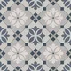 A close-up of a Moroccan Wall & Floor Tile TL 06665 C Aceo 1 ft x 1 ft Light Blue Ceramic Glue Matte Finish Tile - 9 mm | Ideal for Living Room, Bathroom, Kitchen with a Matte finish available at Material Depot in Bangalore