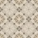 A close-up of a Moroccan Wall & Floor Tile TL 06665 B Aceo 1 ft x 1 ft Brown Ceramic Glue Matte Finish Tile - 9 mm | Ideal for Living Room, Bathroom, Kitchen with a Matte finish available at Material Depot in Bangalore
