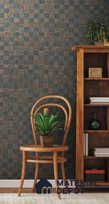 S9271 UG Dark Chatai 8 ft x 4 ft Ultra HD Gloss Finish Bohemian Series Sainik Laminate - 1 mm