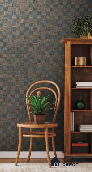 S9271 UG Dark Chatai 8 ft x 4 ft Ultra HD Gloss Finish Bohemian Series Sainik Laminate - 1 mm