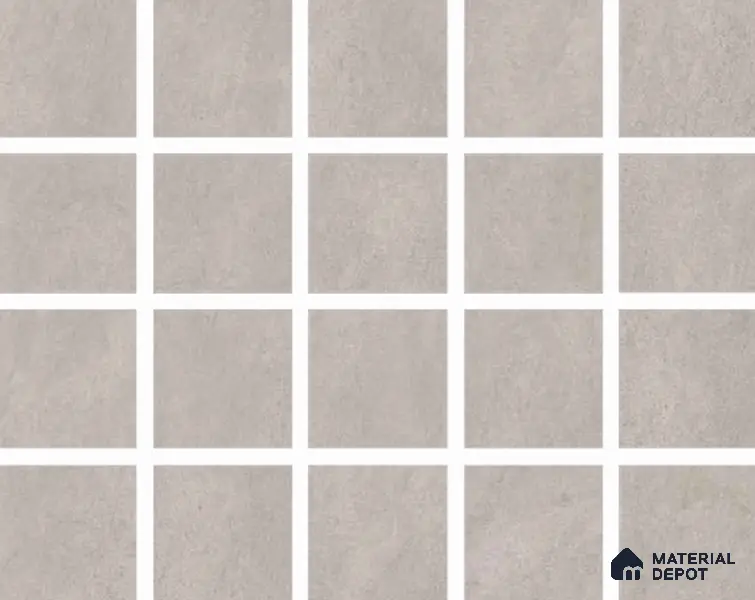 Grey Stone Floor & Wall Tile TL 06834 B Lustra Canyon Terra 2 ft x 2 ft Vitrified Carving Matte Finish - 9 mm | 20 Random Design | Suitable for Living Room, Bedroom, Bathroom