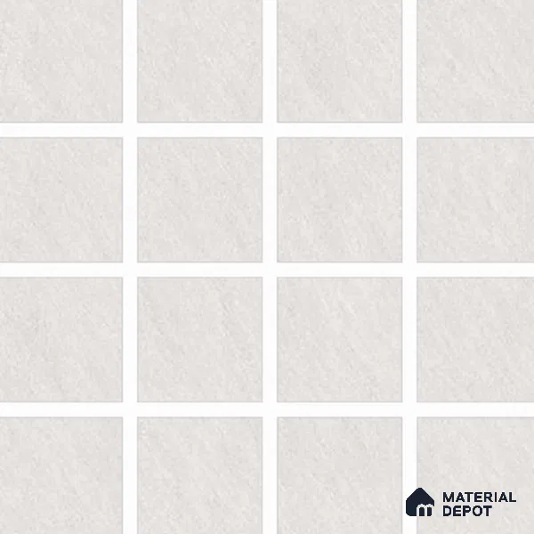 Stone Floor Tile TL 06835 Vesta Smooth Flow 2 ft x 2 ft Matte Finish Vitrified Tile - 9 mm | 16 Random Design | Suitable For Bathroom, Terrace & Balcony