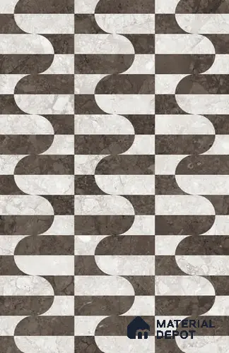 Brown Highlighter Wall Tile TL 06752 B Gravier Twilight Mudstone Etch 800x1600 mm Vitrified Carving Satin Finish - 9 mm |  | Suitable for Living Room, Bedroom, Bathroom