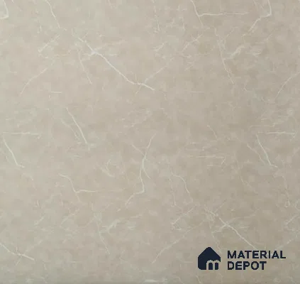 Beige Marble Look UPVC High Gloss Finish UV Marble Polygranite Sheets 8 ft x 4 ft | LM 19539 - 3 mm