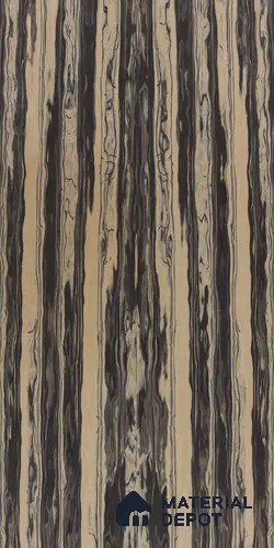 White Ebony Creme F884 Bohemian 2440x1220 mm Veneer - 3.5 mm