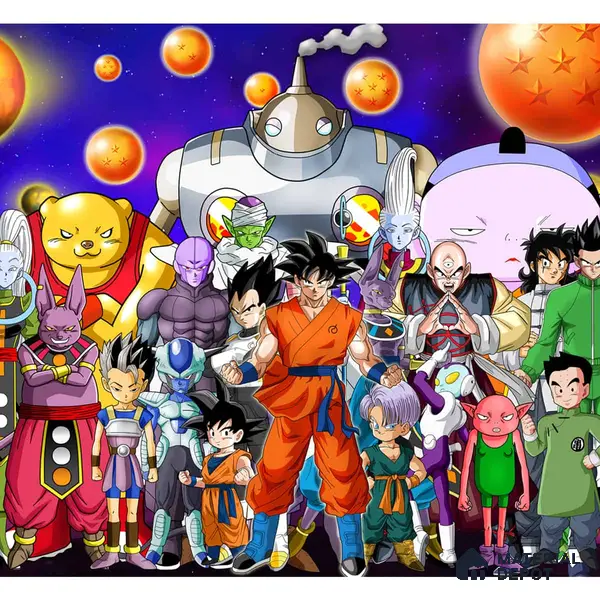 Anime Dragon Ball Z Wallpaper for Walls Sparkla N Shine Series Canvas Entertainment Design (Customised Size Wallpaper)