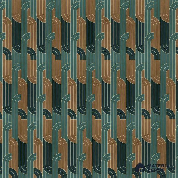 Deep Harmony, Abstract Wall Wallpaper, Customised Sukoon Series Handmade Florals Design (Customised Size Wallpaper)