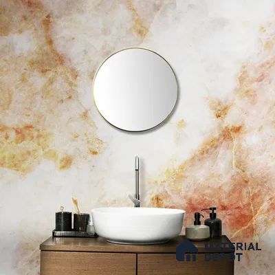 Exposed Marble Design, Wallpapers for Rooms, Customised Indrani Series Soft Feel Marble Design (Customised Size Wallpaper )