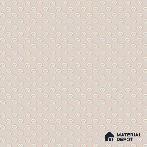 Joyland Pastel Pink Canvas Wallpaper