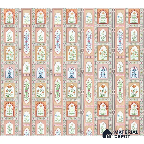 Mandan Symphony of Flowers on Canvas Wallpaper