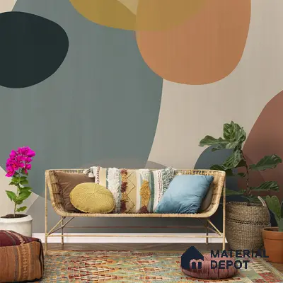 Modern Mosaic Abstract Theme Room Handmade (Customised Wallpaper)
