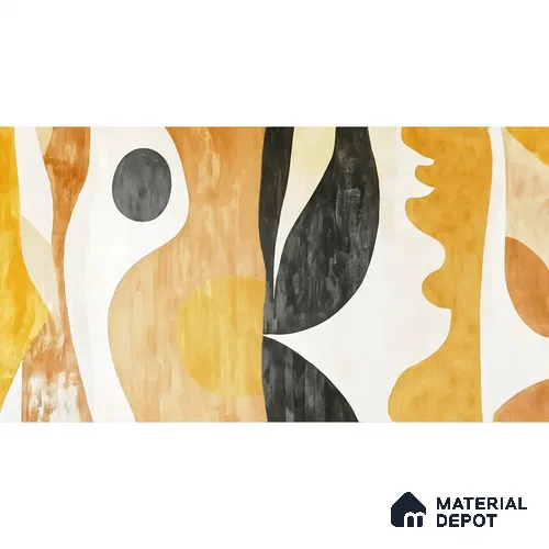 Ethernal Maze Abstract Handmade Customised Wallpaper for Rooms