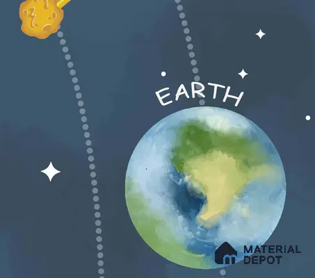 Solar System Space Wallpaper for Children Room Decor Sparkla N Shine Series Handmade Space Design (Customised Size Wallpaper)