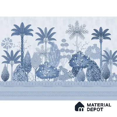 Van Mahal Silk Sheen Customized Wallpaper