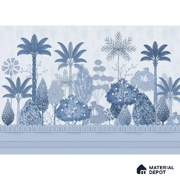 Van Mahal Silk Sheen Customized Wallpaper