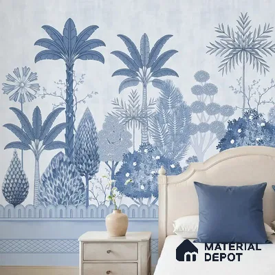 Van Mahal Silk Sheen Customized Wallpaper