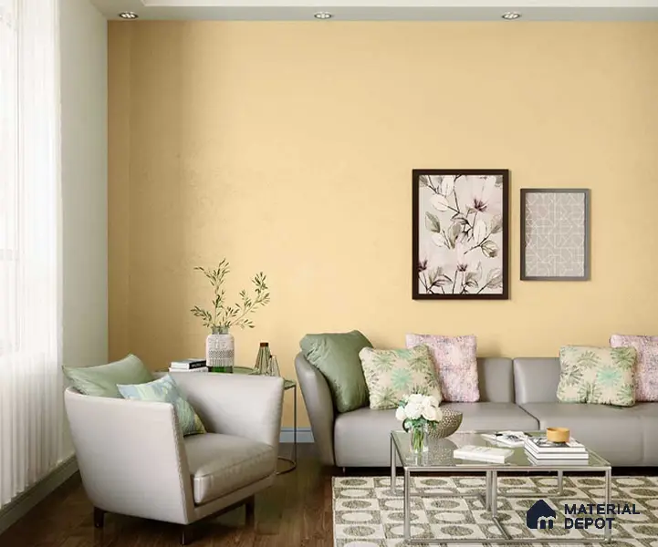 358 Mid Cream Green Colour Paint