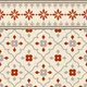 Beige & Red