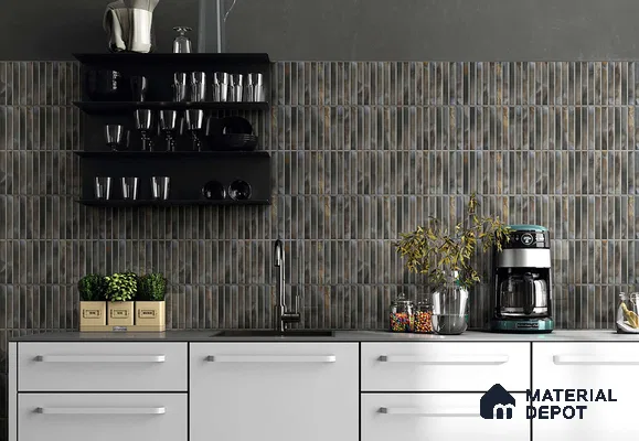 Faux Subway Wall Tile TL 11456 Marselle Shinny 12 2 ft x 1 ft Ceramic Glossy Finish Tile - 9 mm