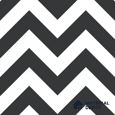 Moroccan Wall & Floor Tile TL 09466 Emo Monochrome 2 ft x 2 ft Matte Finish Vitrified Tile - 9 mm | 1 Random Design | Suitable For Balcony, Bathroom, Dining Area | Please Expect a Slight Variation of Pattern