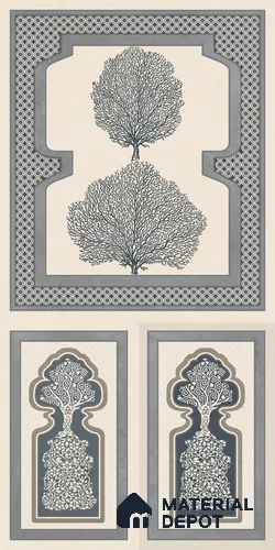 TL 12791 Pantone Mahal Blue-1 4 ft x 2 ft Vitrified Matte Finish Tile - 9 mm