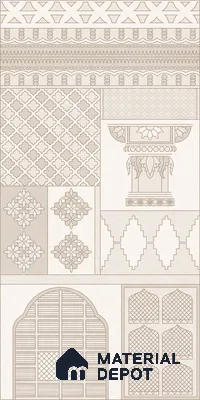 TL 12797 H 107 Konark 107 Beige 4 ft x 2 ft Vitrified Matte Finish Tile - 9 mm