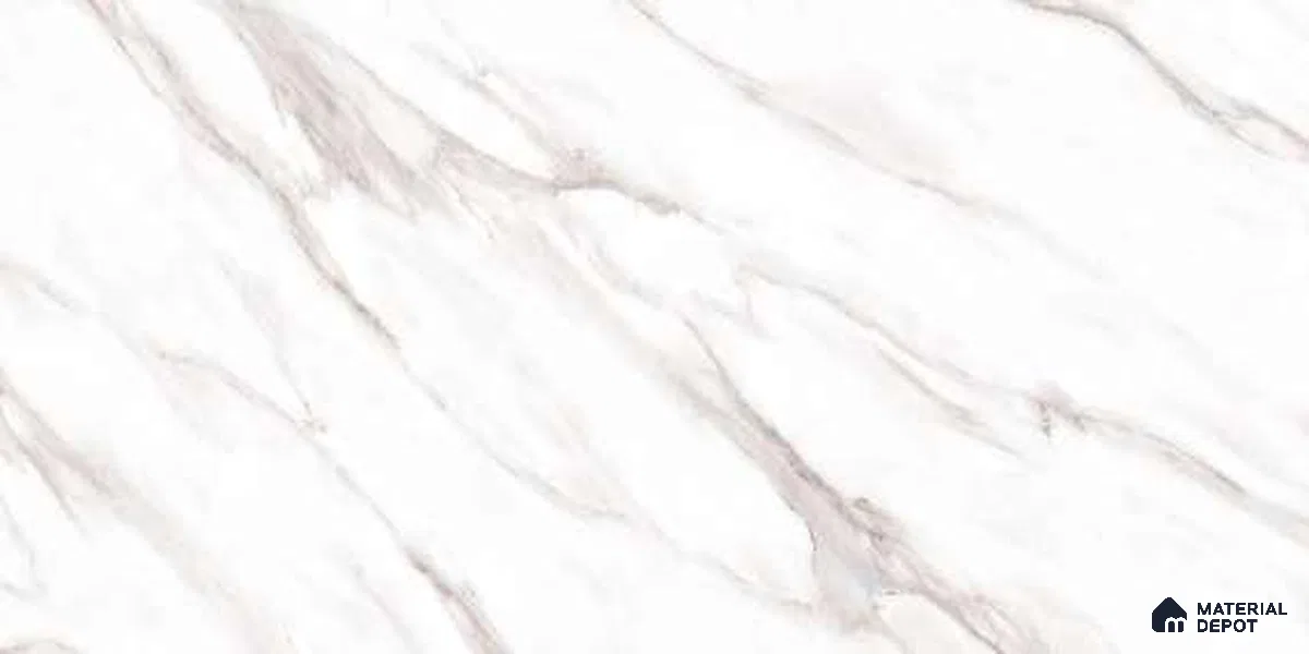 Marble Floor & Wall Tile TL 12756 Alicante Rough 4 ft x 2 ft Carving Matte Finish Vitrified Tile - 9 mm | 4 Random Design
