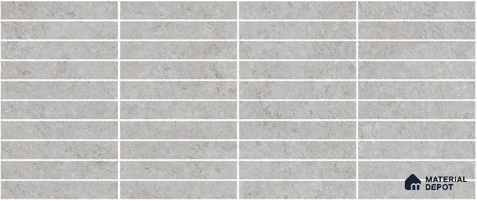 Subway Wall Tile TL 13419 B Jura Stone Kitkat Smoke 4 ft x 2 ft Matte Finish Vitrified Tile - 9 mm | Suitable For Kitchen, Bathroom, Balcony