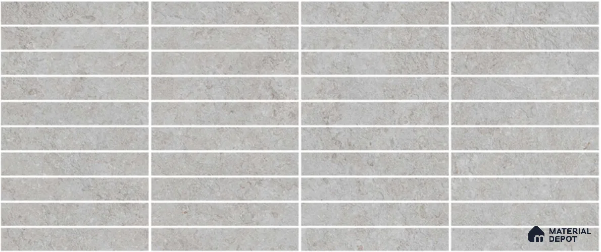Subway Wall Tile TL 13419 B Jura Stone Kitkat Smoke 4 ft x 2 ft Matte Finish Vitrified Tile - 9 mm | Suitable For Kitchen, Bathroom, Balcony
