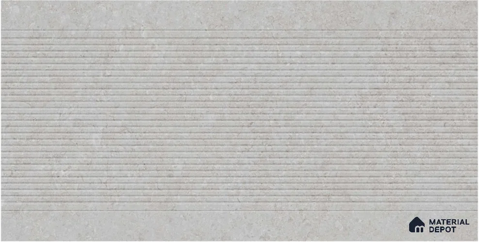 Punch Wall Tile TL 13420 B Jura Stone Decor Smoke 4 ft x 2 ft Matte Finish Vitrified Tile - 9 mm | Suitable For Kitchen, Bathroom, Balcony
