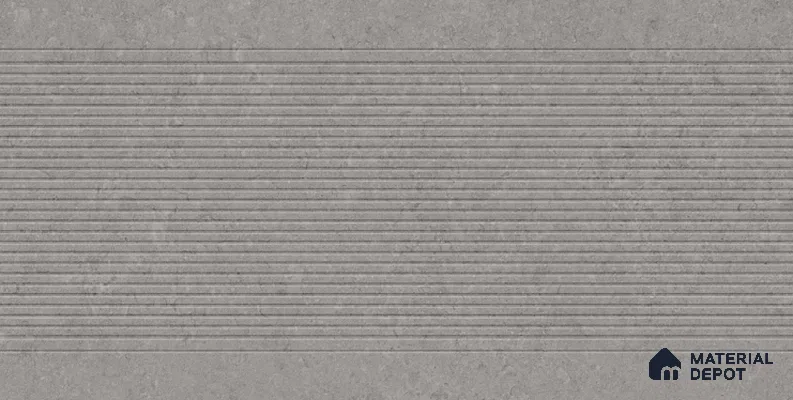 Punch Wall Tile TL 13420 C Jura Stone Decor Grey 4 ft x 2 ft Matte Finish Vitrified Tile - 9 mm | Suitable For Kitchen, Bathroom, Balcony